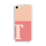 Slim Protection Case［ Original - initial two tone - T pink ］
