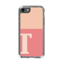 Slim Protection Case［ Original - initial two tone - T pink ］