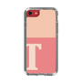 Slim Protection Case［ Original - initial two tone - T pink ］