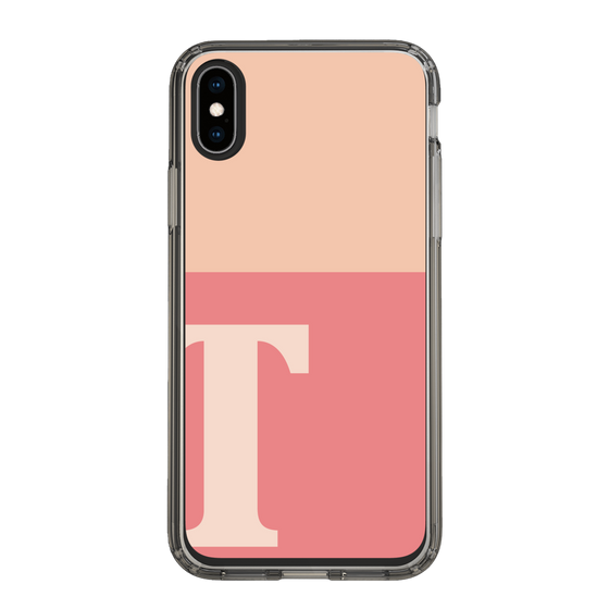 Slim Protection Case［ Original - initial two tone - T pink ］