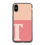 Slim Protection Case［ Original - initial two tone - T pink ］