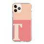 Slim Protection Case［ Original - initial two tone - T pink ］