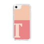 Slim Protection Case［ Original - initial two tone - T pink ］