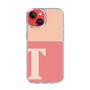 Slim Protection Case［ Original - initial two tone - T pink ］