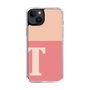 Slim Protection Case［ Original - initial two tone - T pink ］