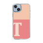 Slim Protection Case［ Original - initial two tone - T pink ］