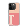Slim Protection Case［ Original - initial two tone - T pink ］