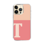Slim Protection Case［ Original - initial two tone - T pink ］