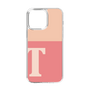 Slim Protection Case［ Original - initial two tone - T pink ］