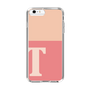 Slim Protection Case［ Original - initial two tone - T pink ］
