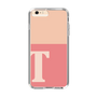 Slim Protection Case［ Original - initial two tone - T pink ］