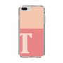 Slim Protection Case［ Original - initial two tone - T pink ］