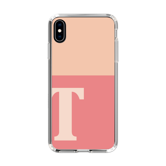 Slim Protection Case［ Original - initial two tone - T pink ］