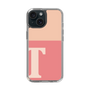 Slim Protection Case［ Original - initial two tone - T pink ］