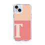 Slim Protection Case［ Original - initial two tone - T pink ］