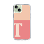 Slim Protection Case［ Original - initial two tone - T pink ］