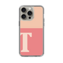 Slim Protection Case［ Original - initial two tone - T pink ］