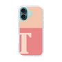 Slim Protection Case［ オリジナル - initial two tone - T pink ］