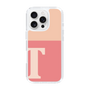 Slim Protection Case［ オリジナル - initial two tone - T pink ］