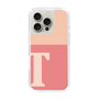Slim Protection Case［ オリジナル - initial two tone - T pink ］