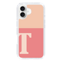 Slim Protection Case［ オリジナル - initial two tone - T pink ］
