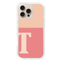 Slim Protection Case［ オリジナル - initial two tone - T pink ］