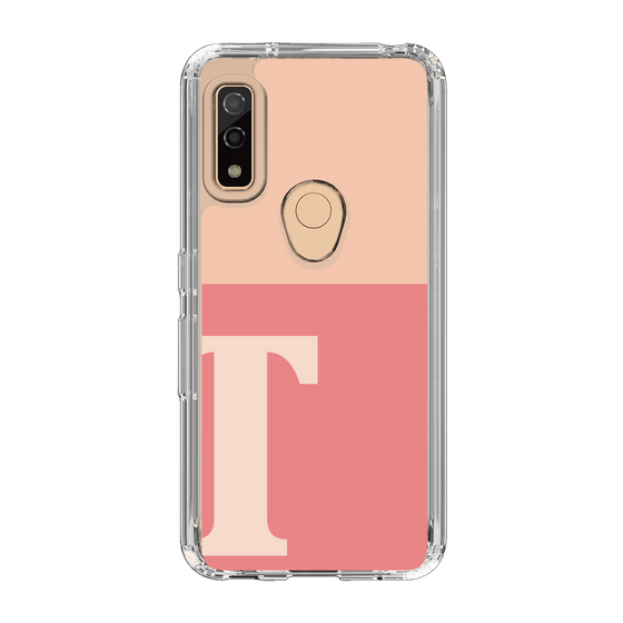 Slim Protection Case［ Original - initial two tone - T pink ］