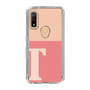 Slim Protection Case［ Original - initial two tone - T pink ］