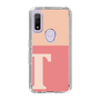 Slim Protection Case［ Original - initial two tone - T pink ］