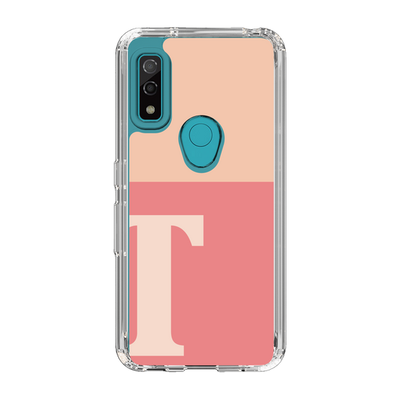 Slim Protection Case［ Original - initial two tone - T pink ］