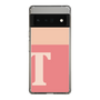 Slim Protection Case［ Original - initial two tone - T pink ］