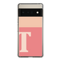 Slim Protection Case［ Original - initial two tone - T pink ］