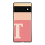 Slim Protection Case［ Original - initial two tone - T pink ］