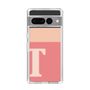Slim Protection Case［ Original - initial two tone - T pink ］