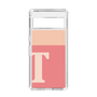 Slim Protection Case［ Original - initial two tone - T pink ］