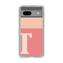 Slim Protection Case［ Original - initial two tone - T pink ］