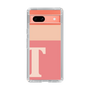 Slim Protection Case［ Original - initial two tone - T pink ］