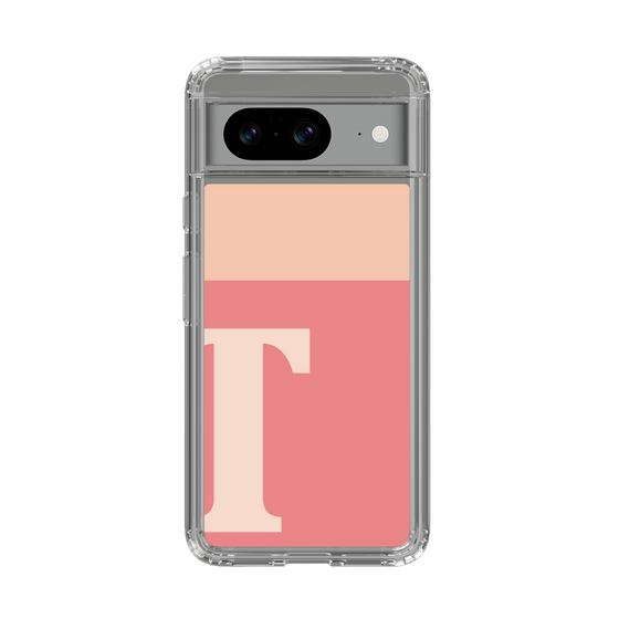 Slim Protection Case［ Original - initial two tone - T pink ］