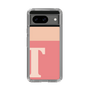 Slim Protection Case［ Original - initial two tone - T pink ］