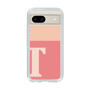 Slim Protection Case［ Original - initial two tone - T pink ］