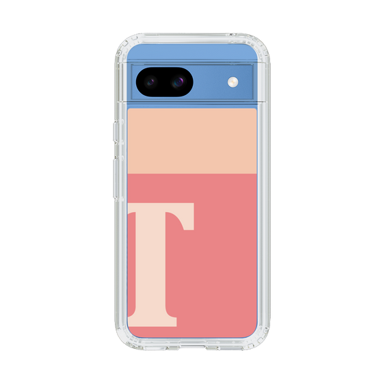 Slim Protection Case［ Original - initial two tone - T pink ］