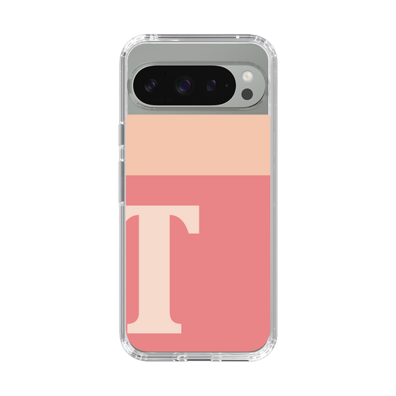Slim Protection Case［ Original - initial two tone - T pink ］