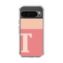 Slim Protection Case［ Original - initial two tone - T pink ］