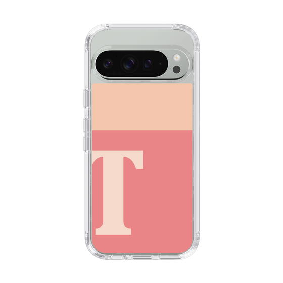 Slim Protection Case［ Original - initial two tone - T pink ］
