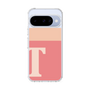 Slim Protection Case［ Original - initial two tone - T pink ］