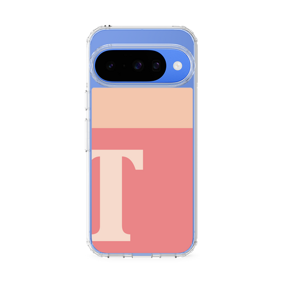 Slim Protection Case［ Original - initial two tone - T pink ］