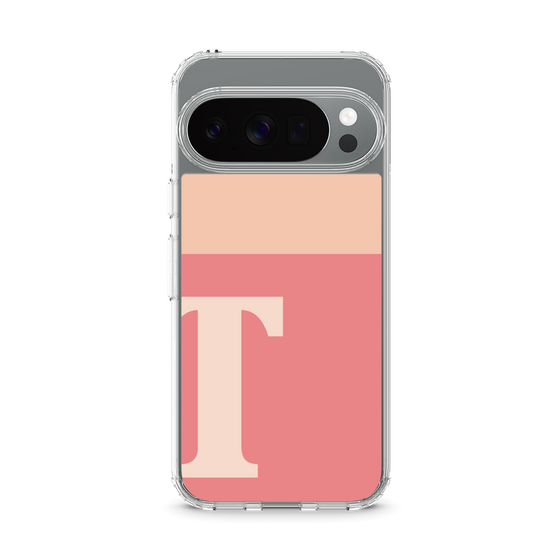Slim Protection Case［ Original - initial two tone - T pink ］