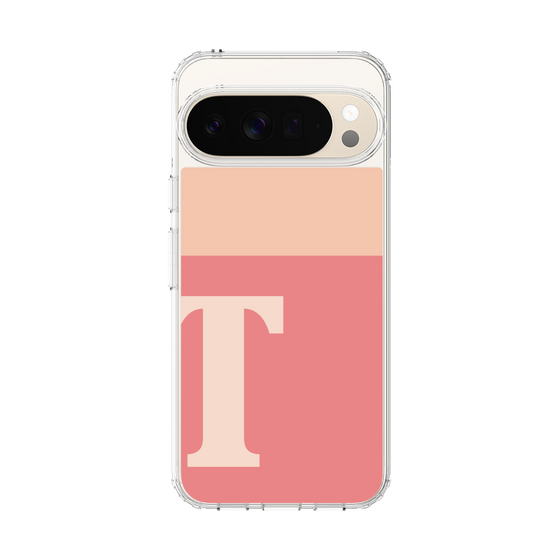 Slim Protection Case［ Original - initial two tone - T pink ］
