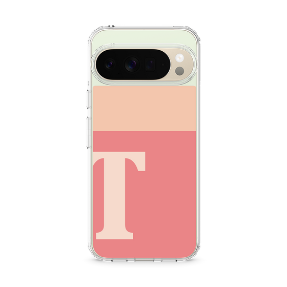 Slim Protection Case［ Original - initial two tone - T pink ］