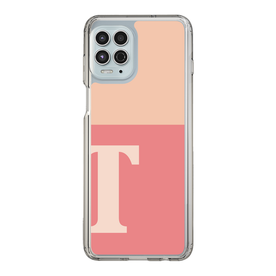 Slim Protection Case［ Original - initial two tone - T pink ］